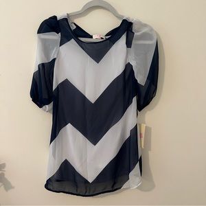 GB GIRLS Chevron Pattern Dress
